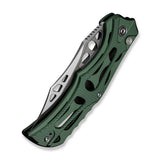 CIVIVI Biophase Flipper & Button Lock Knife Aluminum Handle (3.48" Nitro-V Blade) C23083-1