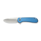 CIVIVI Button Lock Elementum II Flipper Knife Aluminum Handle (2.96" Nitro-V Blade) C18062PD-2