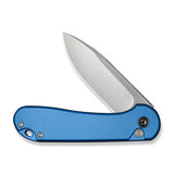 CIVIVI Button Lock Elementum II Flipper Knife Aluminum Handle (2.96" Nitro-V Blade) C18062PD-2