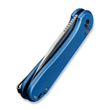 CIVIVI Button Lock Elementum II Flipper Knife Aluminum Handle (2.96" Nitro-V Blade) C18062PD-2