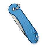 CIVIVI Button Lock Elementum II Flipper Knife Aluminum Handle (2.96" Nitro-V Blade) C18062PD-2