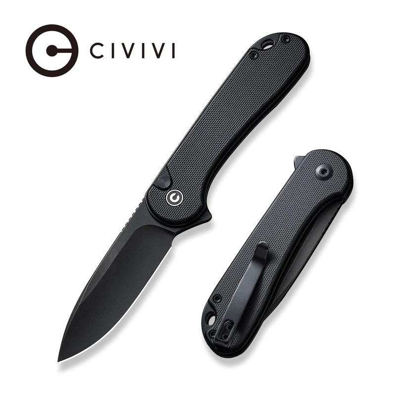 Civivi Elementum II Buttonlock Black C18062P-1 - CIVIVI, G10, Nitro V - Granbergs Firearms