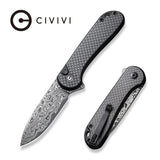 Civivi Elementum II Carbon Fiber Damascus C18062PB-DS1 - Carbon Fibre, CIVIVI, Damascus - Granbergs Firearms