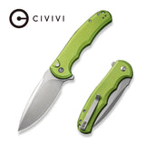 Civivi Praxis Button Lock Lime Green C18026E-3 - CIVIVI - Granbergs Firearms