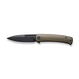 CIVIVI Cetos Flipper Knife Micarta & Stainless Steel Handle (3.48" 14C28N Blade) C21025B-3