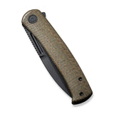 CIVIVI Cetos Flipper Knife Micarta & Stainless Steel Handle (3.48" 14C28N Blade) C21025B-3