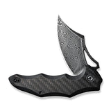 Civivi Chiro Carbon Fiber Damascus Folding Pocket Knife C23046-DS1