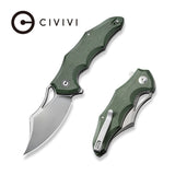 Civivi Chiro Green Micarta Folding Pocket Knife C23046-2