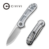 Civivi Elementum Linerlock Clear Lexan C907A-7 - CIVIVI - Granbergs Firearms