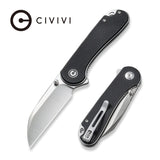 Civivi Elementum Wharncliffe Black G10 Folding Pocket Knife C18062AF-1