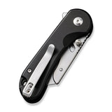 Civivi Elementum Utility Button Lock Knife Black C23039B-1