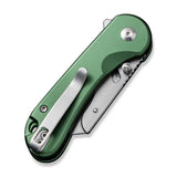 Civivi Elementum Utility Button Lock Knife Green C23039B-3