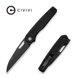 CIVIVI Guile Front Flipper & Thumb Hole Knife G10 Handle (3.25
