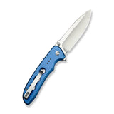 CIVIVI Hyperpulse Flipper & Thumb Stud & Button Lock Knife Aluminum Handle (3.5" 14C28N Blade) C23087A-2