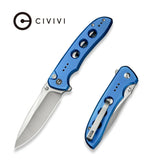 CIVIVI Hyperpulse Flipper & Thumb Stud & Button Lock Knife Aluminum Handle (3.5