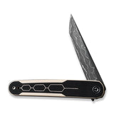 Civivi KwaiQ Ivory/Black G10 Damascus Folding Pocket Knife C23015-DS1