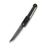 Civivi KwaiQ Ivory/Black G10 Damascus Folding Pocket Knife C23015-DS1