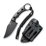 Civivi Midwatch Fixed Blade Knife Black Micarta Handle C20059B-1 - CIVIVI, Micarta, N690, survival - Granbergs Firearms