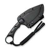 Civivi Midwatch Fixed Blade Knife Black Micarta Handle C20059B-1 - CIVIVI, Micarta, N690, survival - Granbergs Firearms