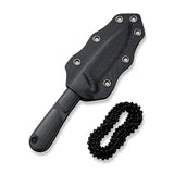 Civivi Mini Elementum Fixed Blade Black G10 C23010-1 - Black, CIVIVI, G10, Neck, Neck Knife - Granbergs Firearms