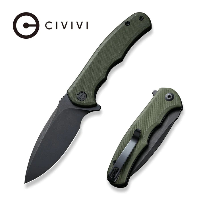 Civivi Mini Praxis OD Green C18026C-1 - D2, G10 - Granbergs Firearms