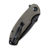 Civivi Pintail Flipper Green Micarta Black C2020C - CIVIVI, CPM S35VN, Micarta - Granbergs Firearms