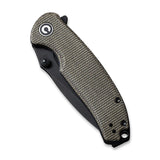 Civivi Pintail Flipper Green Micarta Black C2020C - CIVIVI, CPM S35VN, Micarta - Granbergs Firearms