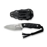 Civivi Propugnator Fixed Blade Knife Black G10 C23002-1