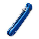 Civivi Qubit Button Lock Bright Blue Aluminum Handle C22030E-3 - 14C28N, Aluminium, CIVIVI - Granbergs Firearms