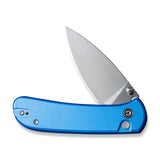 Civivi Qubit Button Lock Bright Blue Aluminum Handle C22030E-3 - 14C28N, Aluminium, CIVIVI - Granbergs Firearms