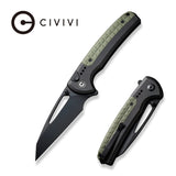 Civivi Sentinel Strike Flipper OD Green C22025B-3 - Aluminium, CIVIVI, K110, Reverse tanto - Granbergs Firearms