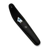 CIVIVI Shawka Folding Fillet Knife Silver And Blue Aluminum Handle (5.81" Satin Finished 14C28N Blade) C22029B-2, With 1PC Black Nylon Sheath