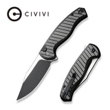 Civivi Stormhowl Black Aluminum Folding Pocket Knife C23040B-1