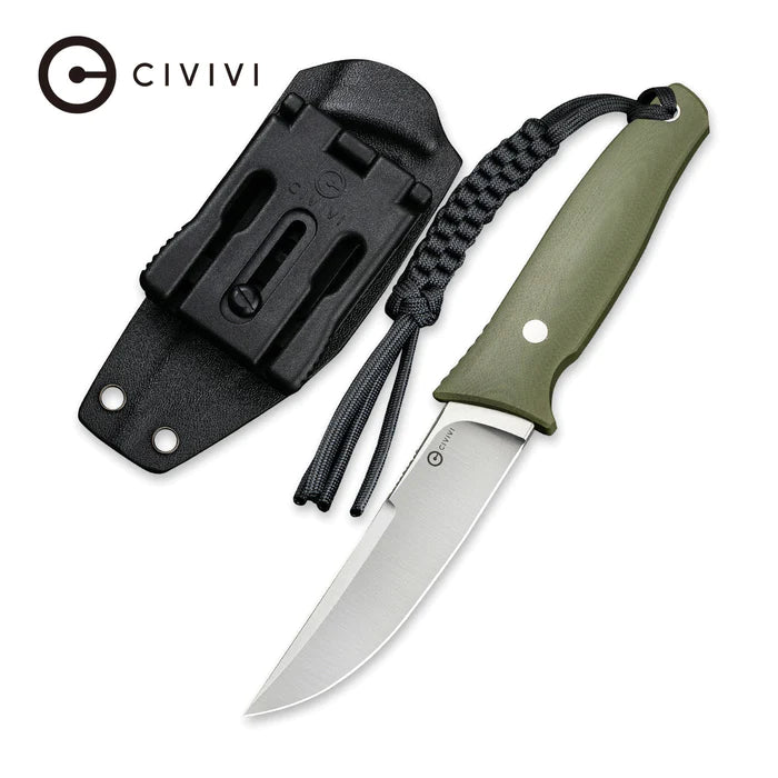 Civivi Tamashii Fixed Blade Green CIVC190462 - CIVIVI, D2, G10 - Granbergs Firearms