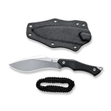 Civivi Vaquita II Fixed Blade Knife Black G10 C047C-1 - CIVIVI, G10, Kukri - Granbergs Firearms