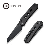 Civivi Vision FG Black Folding Pocket Knife C22036-1