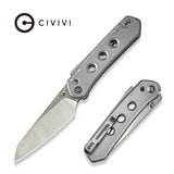 CIVIVI Vision FG Thumb Stud & Superlock Knife Lexan Handle (3.54