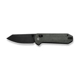 CIVIVI Yonder Thumb Stud & Crossbar Lock Knife Micarta Handle (2.88" 14C28N Blade) C23073B-1