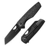 Kizer Sparrow | S45VN | Marble Carbon Fiber+Titanium | Ki3628A2