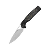Kizer Ara|S45VN|Titanium & Carbon Fiber Gold Flake|Ki3729A1