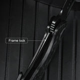 Kizer Sparrow | S45VN | Marble Carbon Fiber+Titanium | Ki3628A2