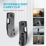 Kizer Banish | 154CM | Micarta | V2676C1