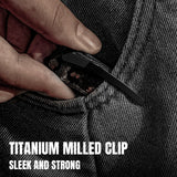 Kizer Mini MoMo | S35VN | Titanium+Camo Carbon 80‘s | Ki3663A2