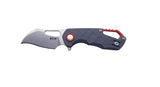 MKM Isonzo Hawk Bill Grey/Red Folding Pocket Knife MK FX03-1PGY