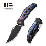 WE Knife Magnetron Flipper Flame Titanium Folding Pocket Knife WE18058-4