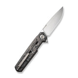 WE Knife Navo Silver Carbon Fiber WE22026-6