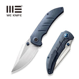 WE Knife Riff-Raff Blue Titanium WE22020B-2 - CPM 20CV, Titanium, We Knife, We Knife Co Ltd - Granbergs Firearms