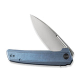 WE Knife Speedster Flipper Blue Titanium WE21021B-3 - CPM 20CV, Titanium, We Knife, We Knife Co Ltd - Granbergs Firearms