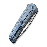 WE Knife Speedster Flipper Blue Titanium WE21021B-3 - CPM 20CV, Titanium, We Knife, We Knife Co Ltd - Granbergs Firearms