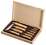 Opinel Traditional Classic Gift Wooden Box Set of 10 S/S Knives (#02 to #12) Beechwood -  - Granbergs Firearms